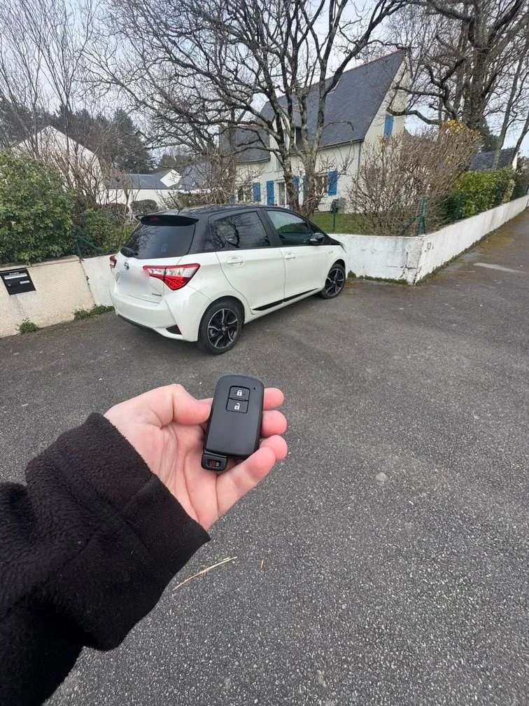 Une nouvelle télécommande pour cette Toyota Yaris de 2022 à Lorient