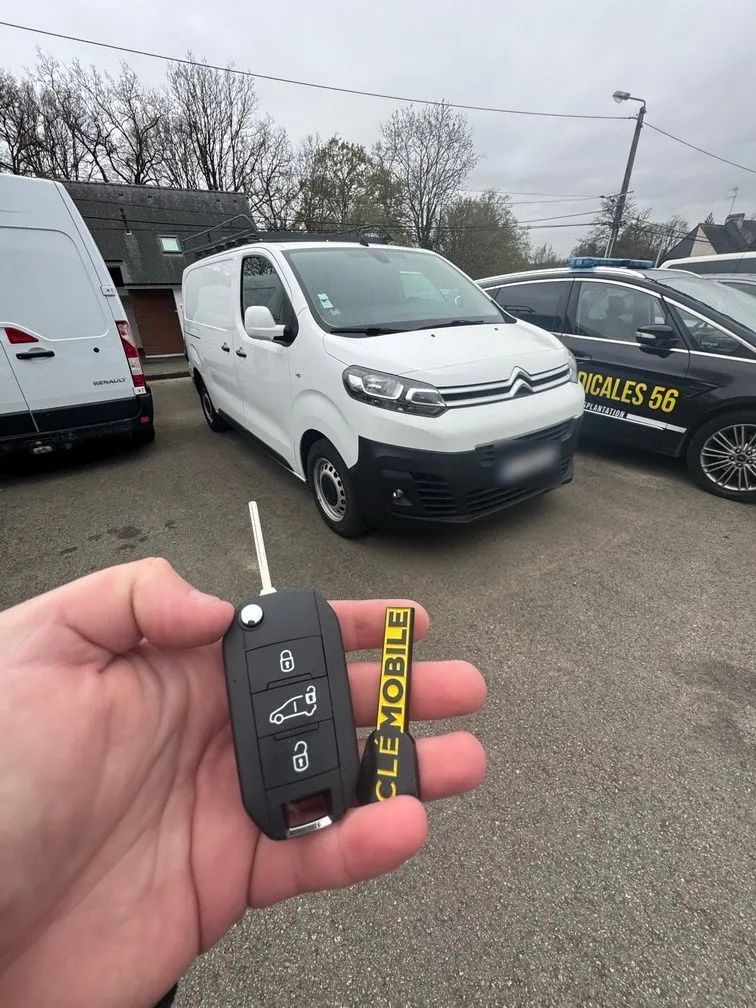 Une nouvelle télécommande pour un Citroën Jumpy de 2021