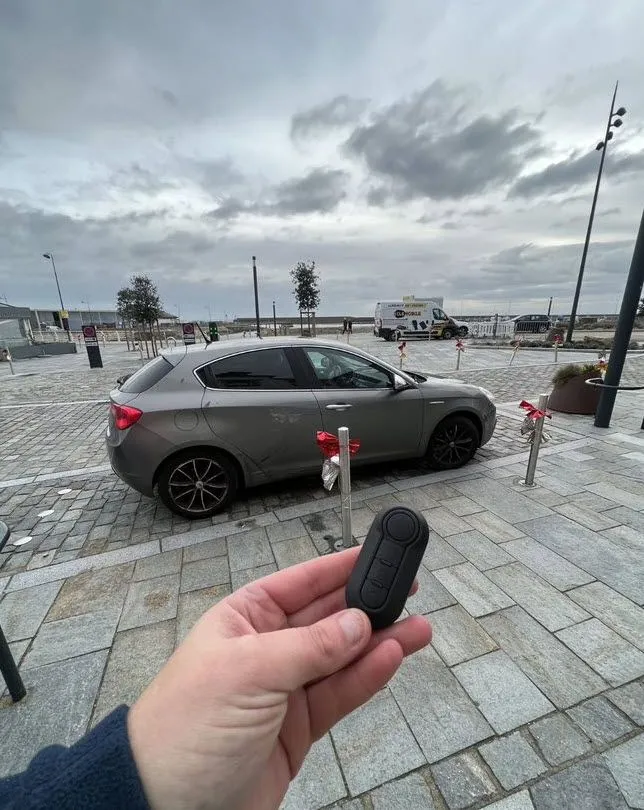 Une nouvelle clé pour cette Alfa Roméo à Quiberon