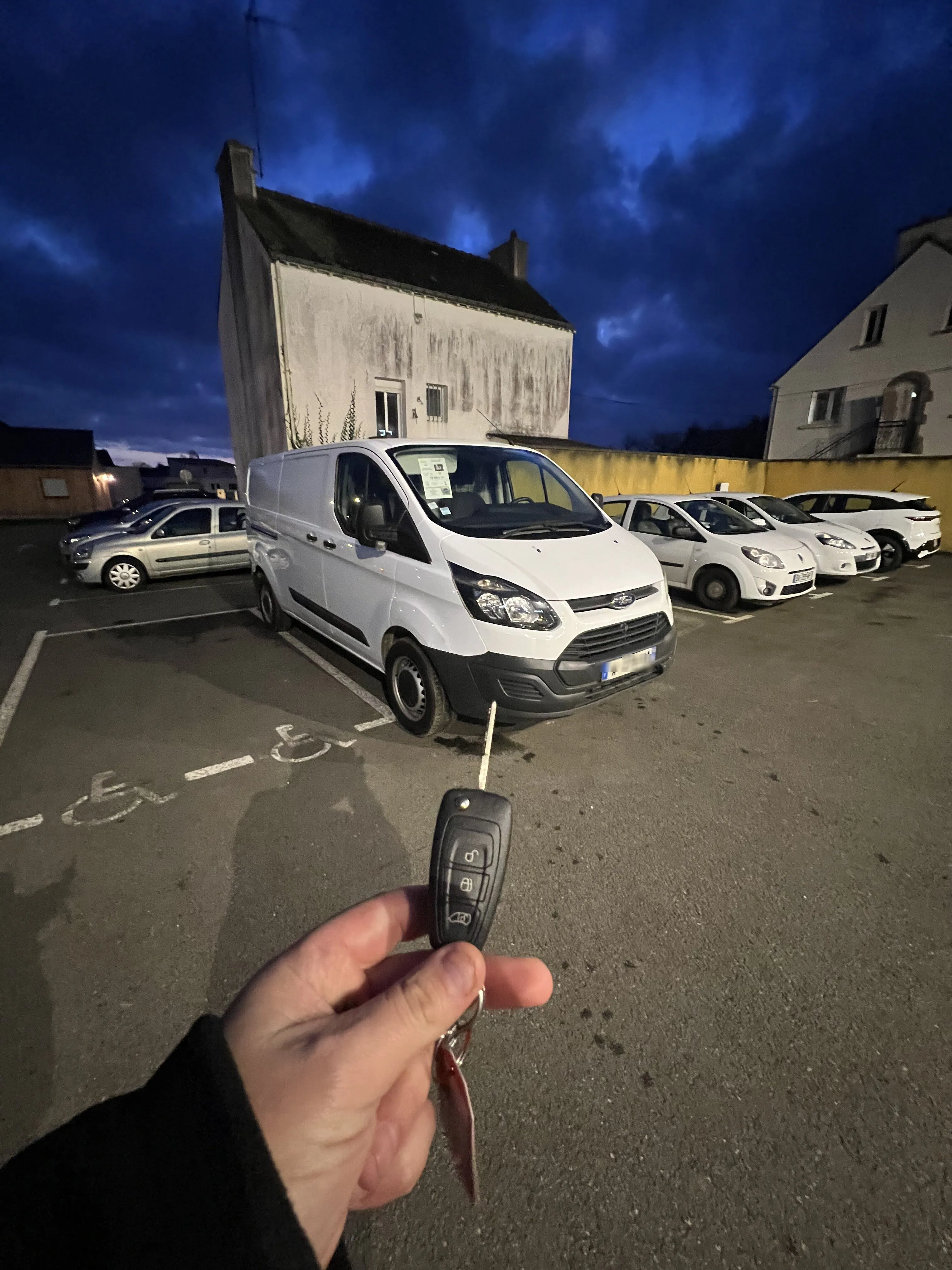Une nouvelle télécommande pour ce Ford Transit Connect à Questembert
