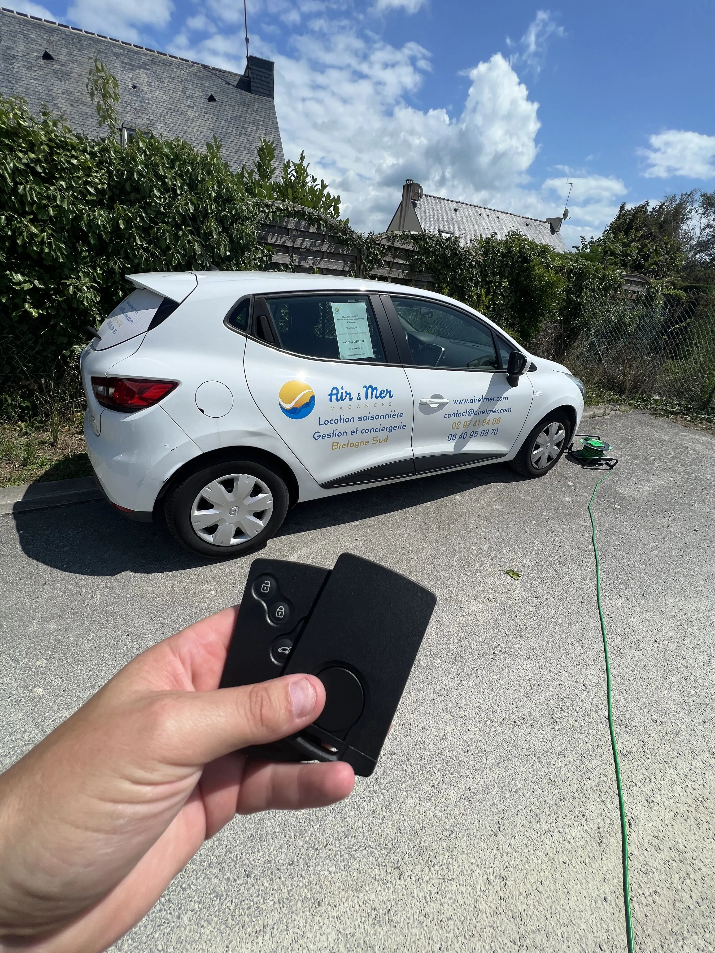 Une nouvelle carte pour cette Clio 4 à Sarzeau