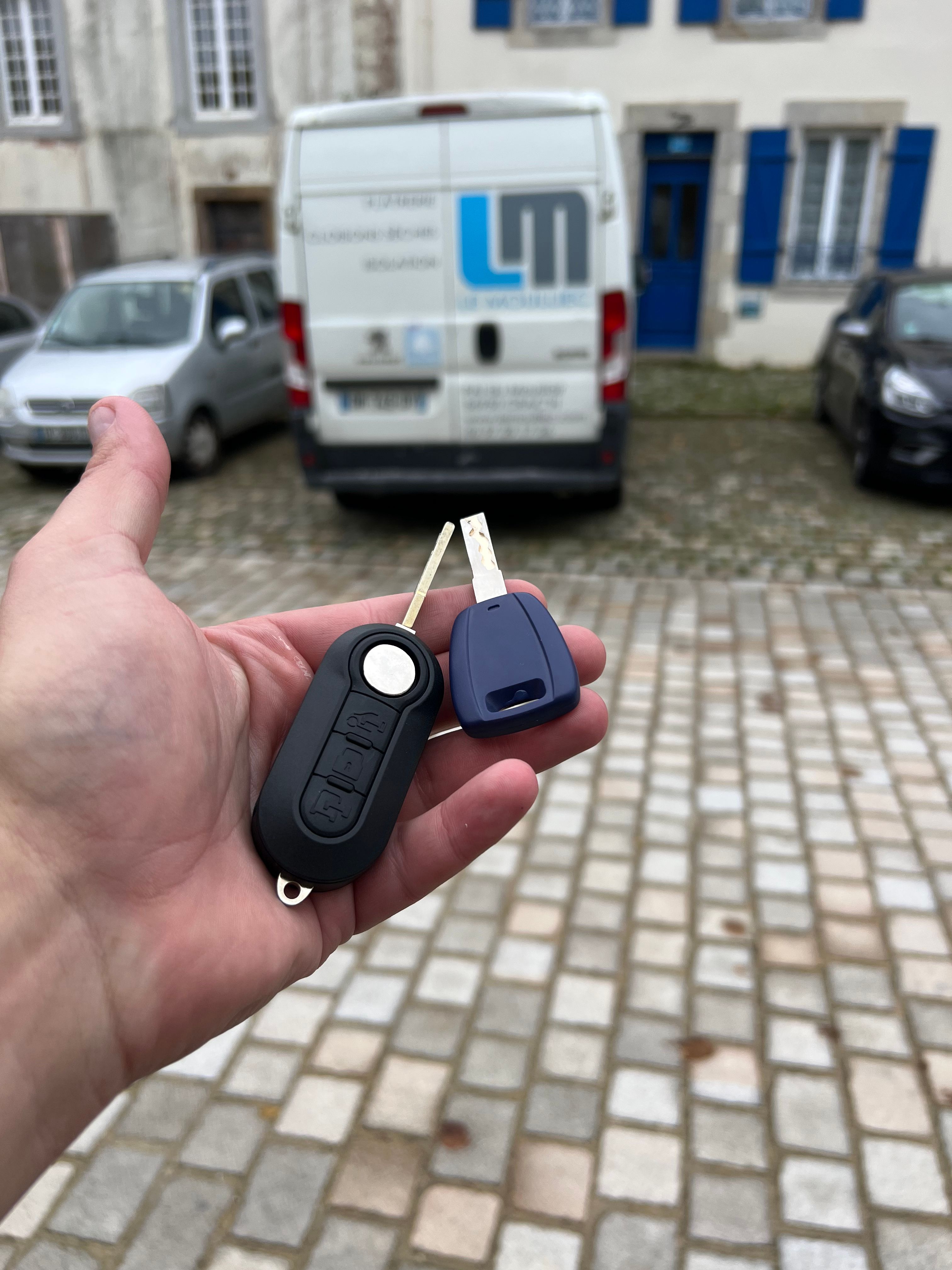 Un client professionnel qui avait perdu toutes ses clés ! 